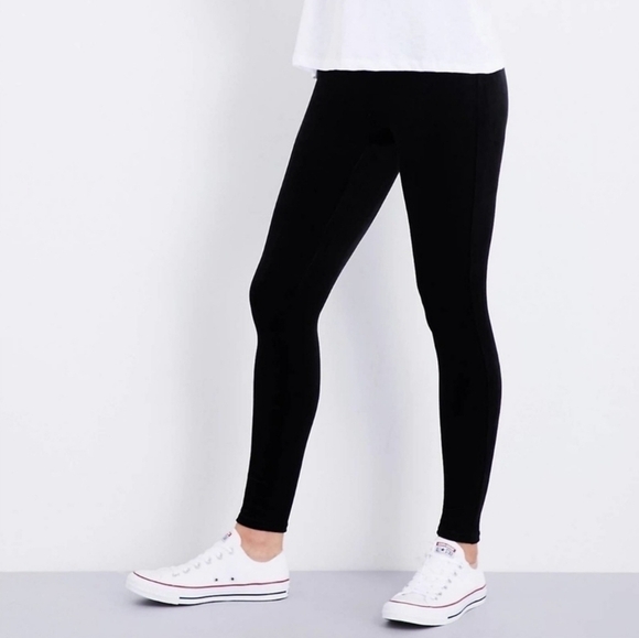 Spanx Black Velvet Skinny Pants Size 2X High-Waisted - Picture 1 of 5